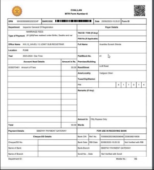 marriage info